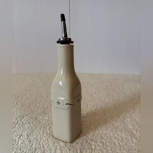 Longaberger classic Blue Ceramic Olive Oil Dispenser